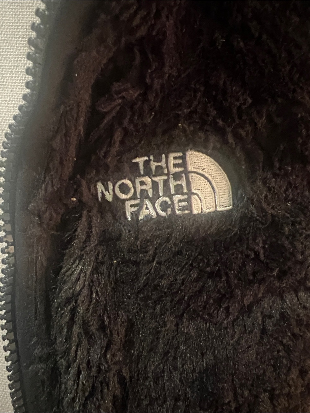 The North Face Black Teddy Fleece Jacket for Kids - Picture 2 of 7